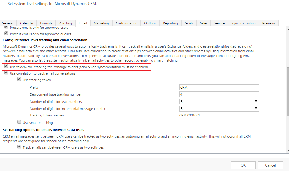 Enable Folder Level Tracking at Org Level