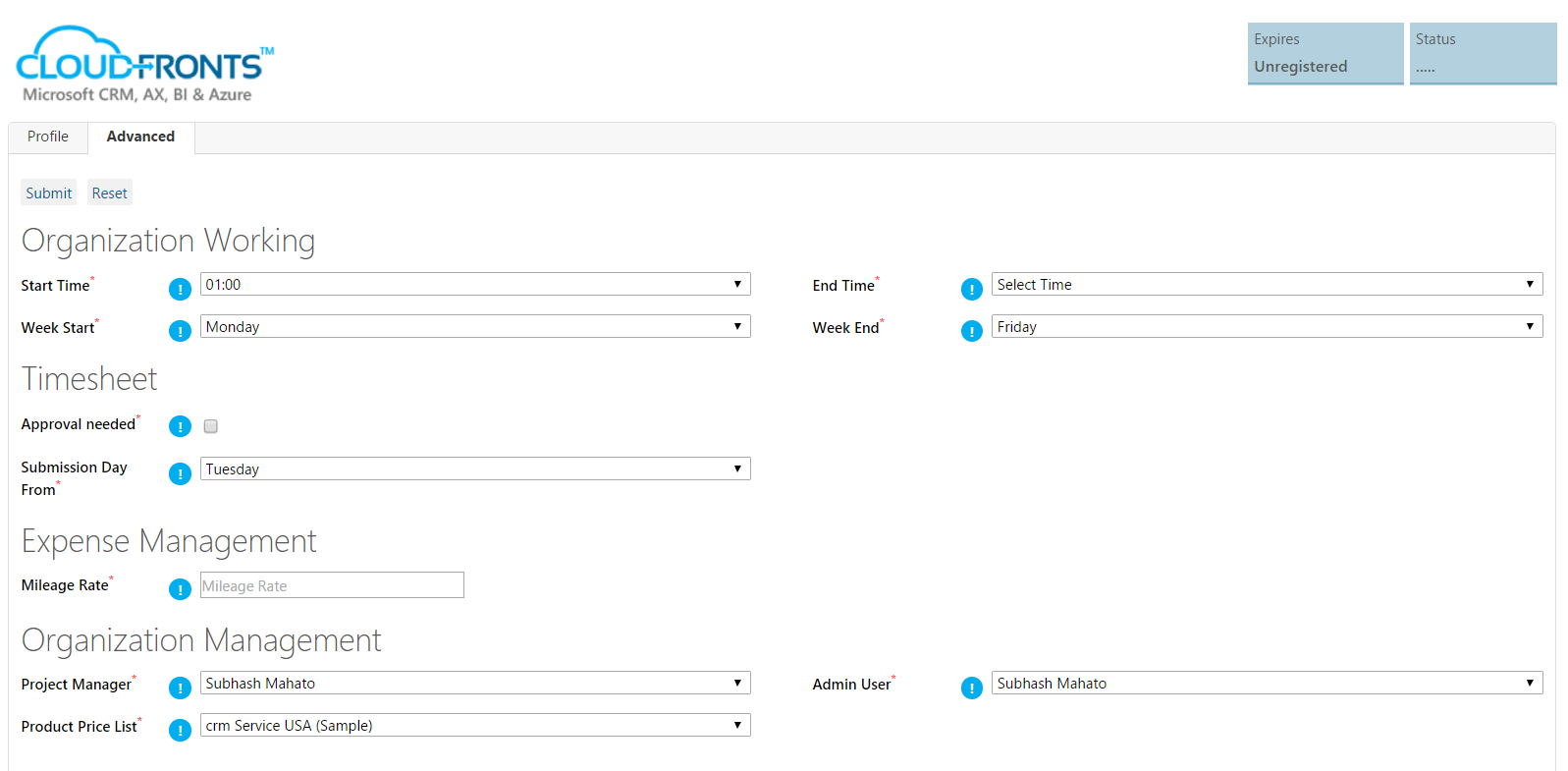 Product Configuration