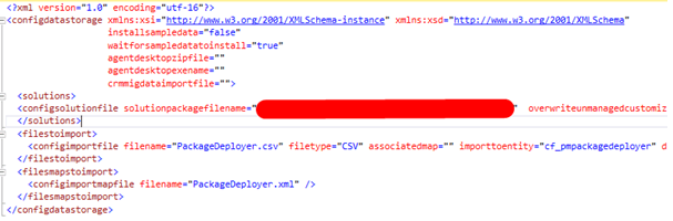 ImportConfig file