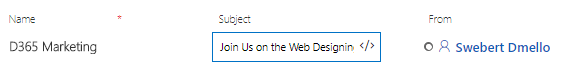 Required Fields