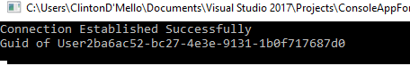Connection Successful