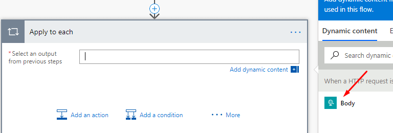 Dynamic Apply To Each