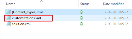 Customization xml