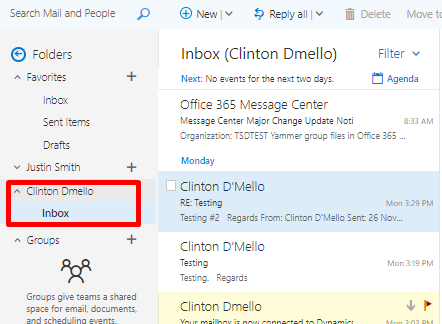 Shared Mailbox