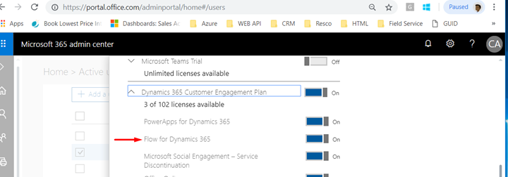 Office 365 Microsoft Flow License