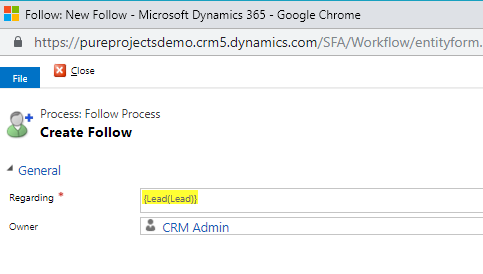 Create Follow Properties