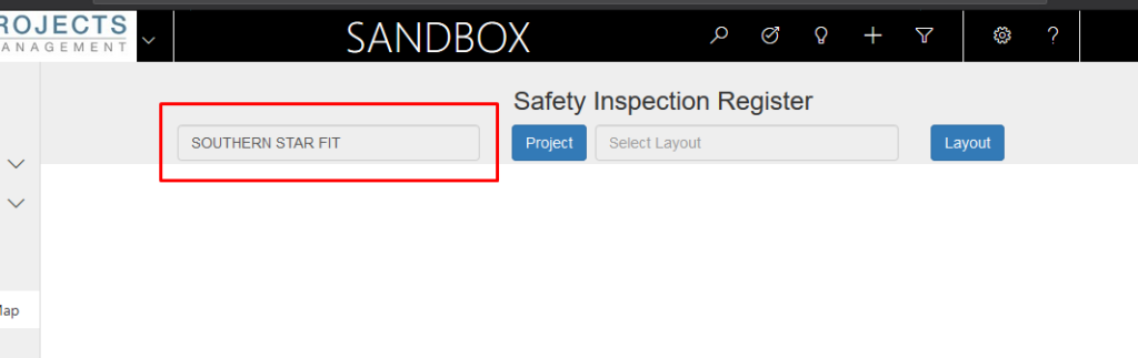 SelectedProject is shown in the label