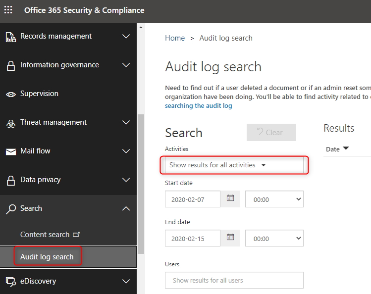 Audit Logs